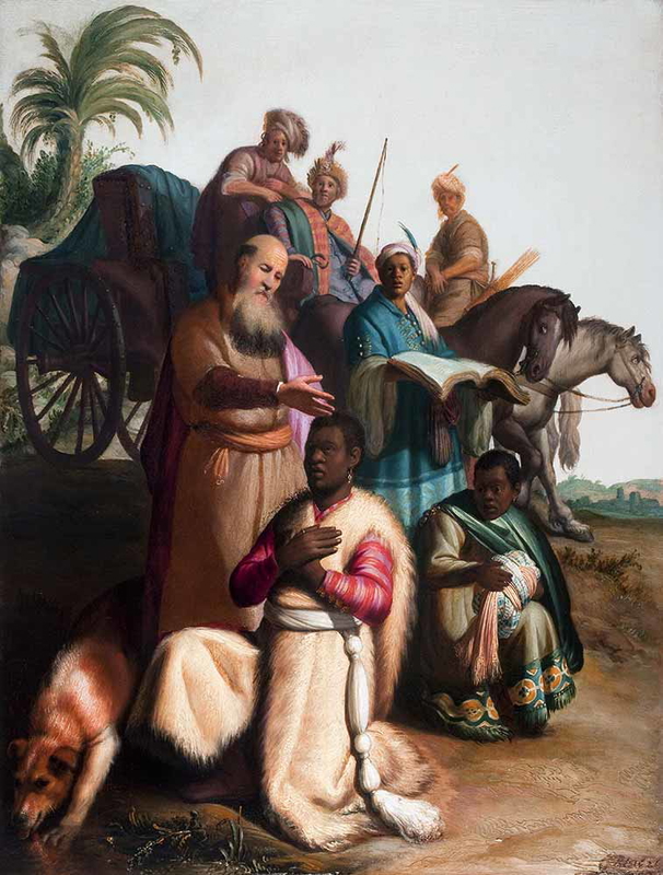 rembrandt eunuch ethiopian christianity