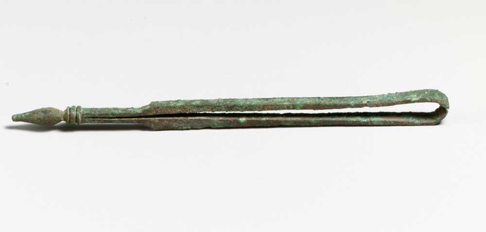 roman bronze medical forceps natural history
