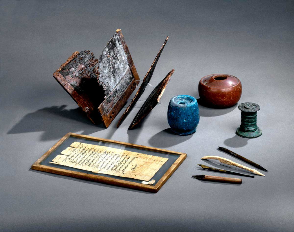 roman letter writing tools pliny the elder