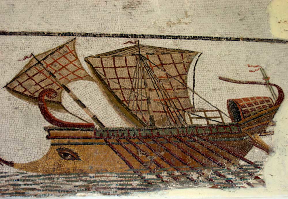 roman navy trireme