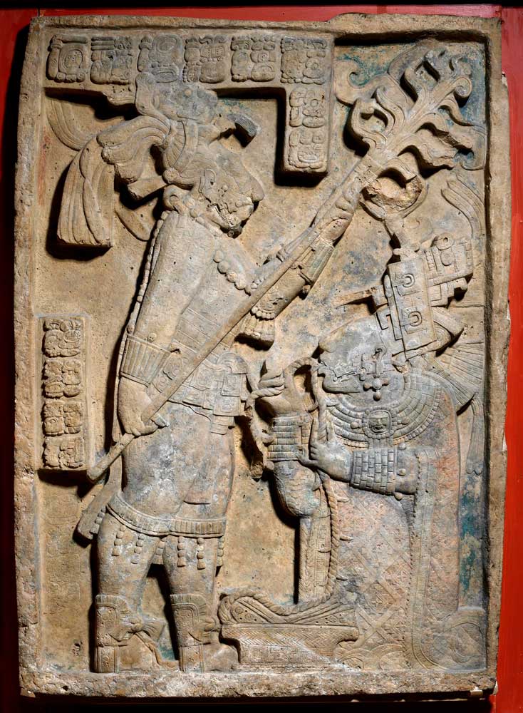 royal bloodletting relief lintel 24 yaxchilan