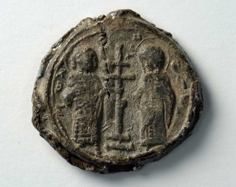 saint constantine and helena seal portrait