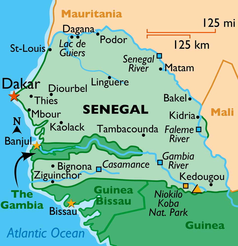 senegal map omar ibn said