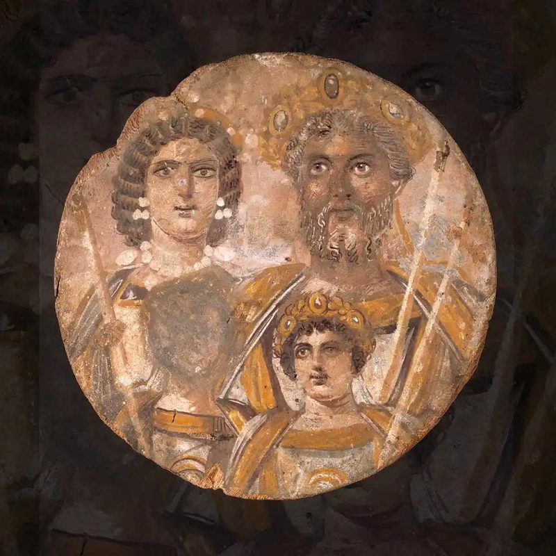 severan family tondo