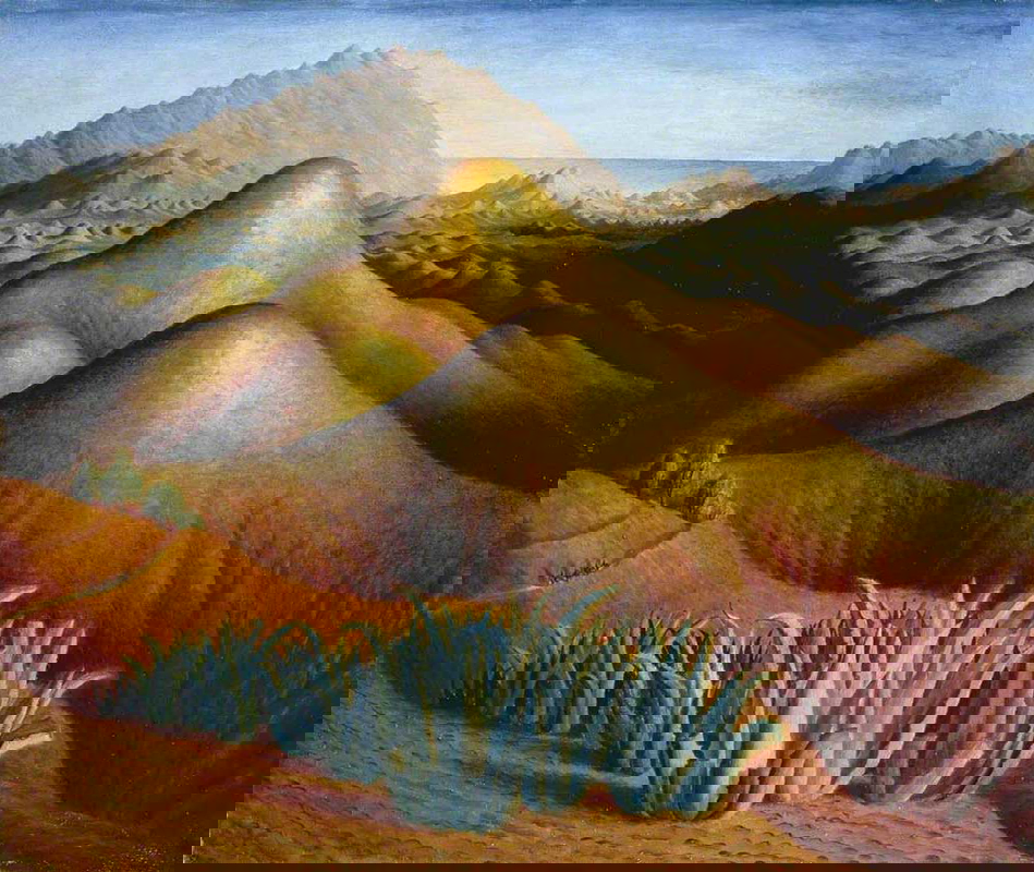 spanish landscape mountains dora carrington