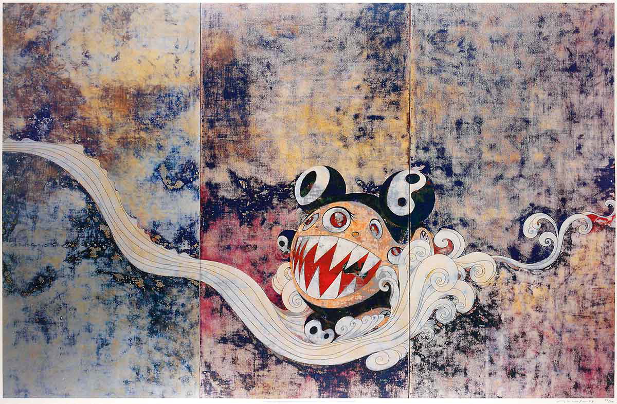 727 painting murakami 