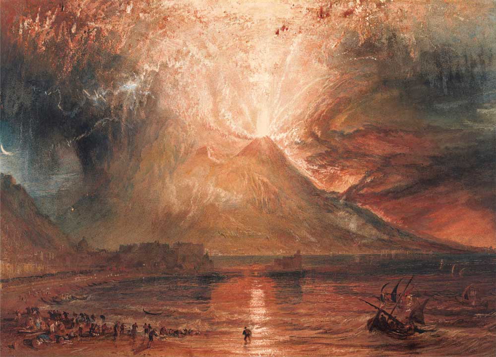 turner vesuvius in eruption pliny the elder