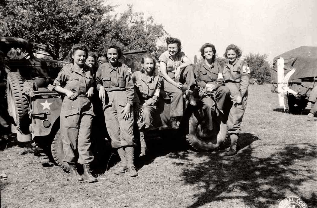 us army nurses france