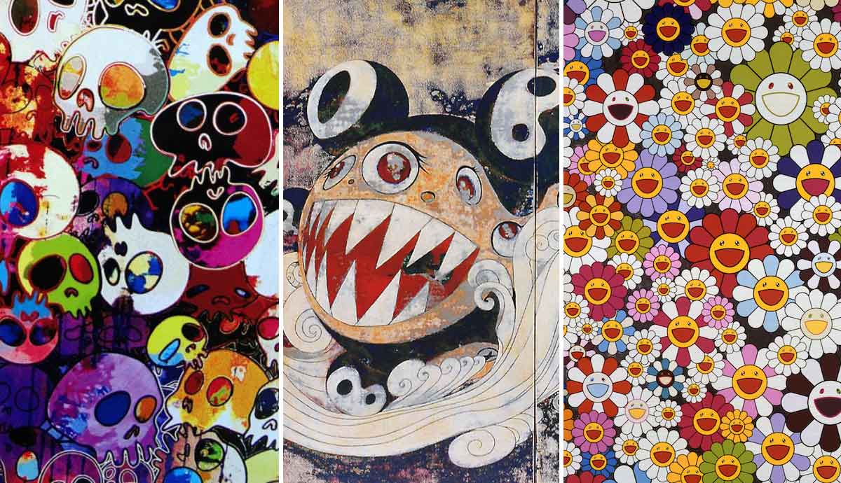 what are takashi murakami most famous artworks