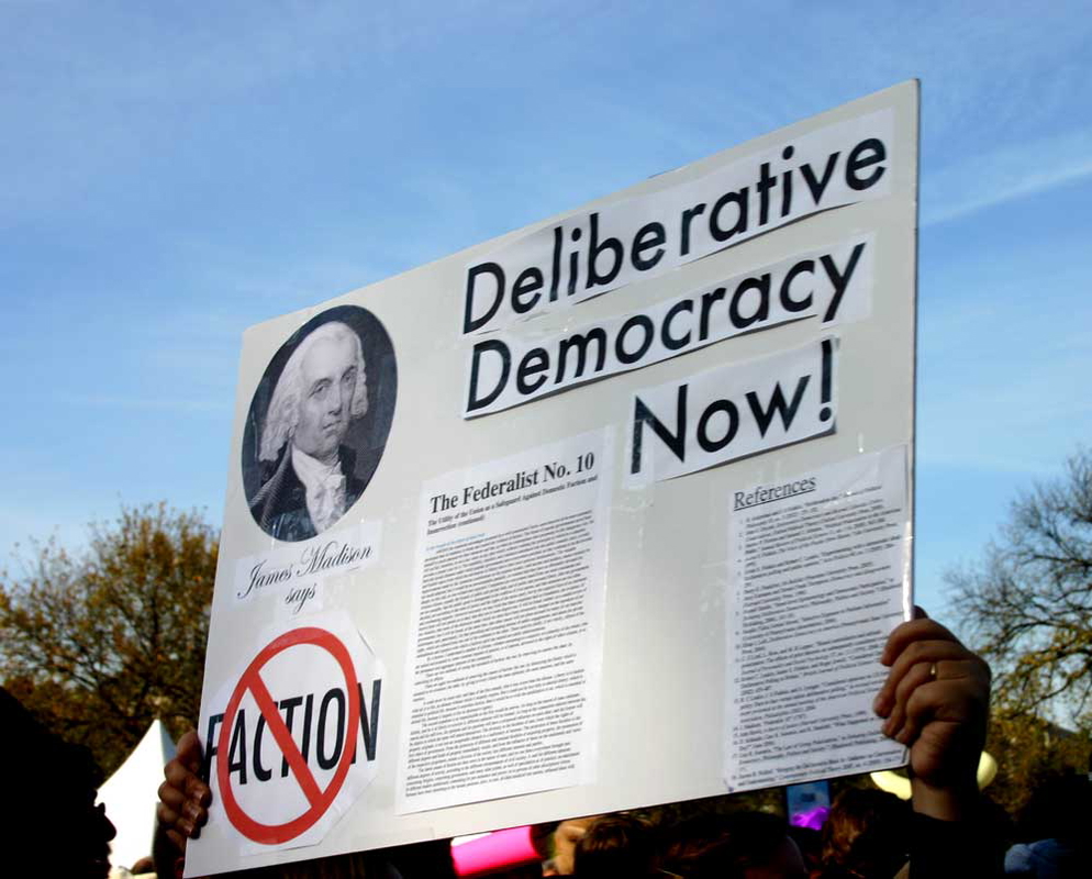 Deliberative Democracy Sign