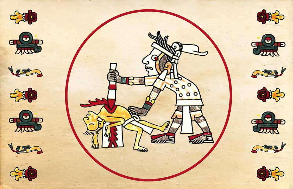 Sacrifice aztec