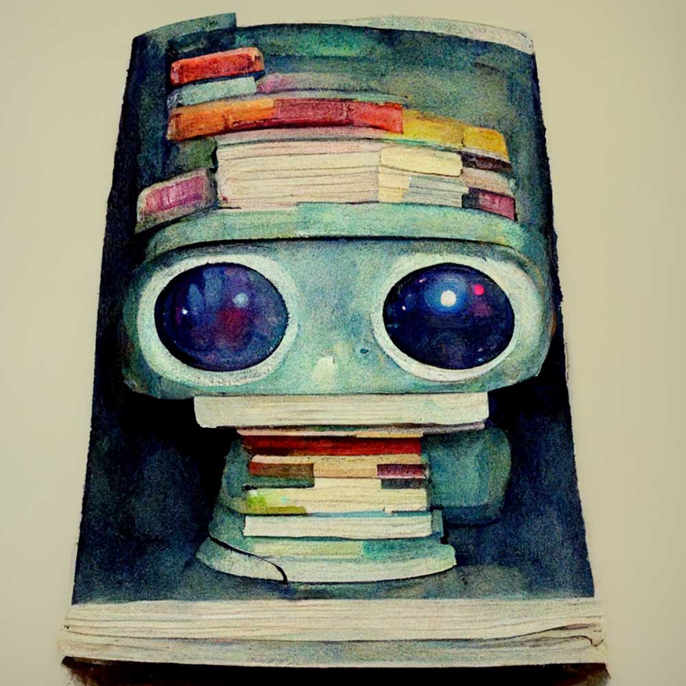 a reading robot