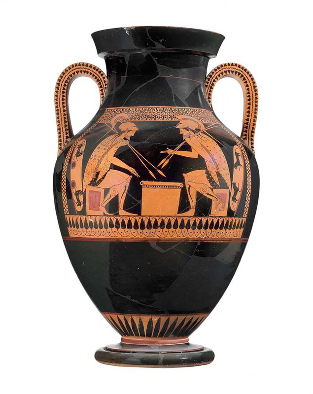 ahilles ajax amphorae