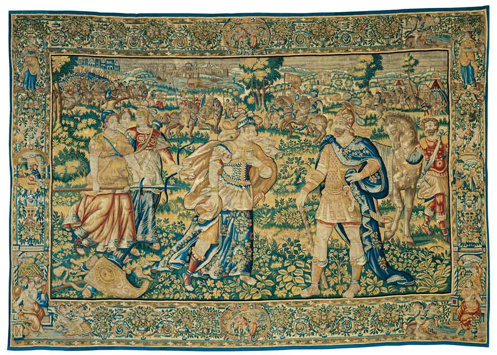 alexander the great thalestris tapestry