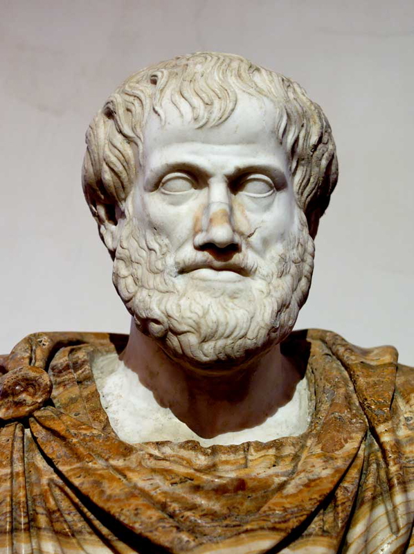 aristotle roman bust