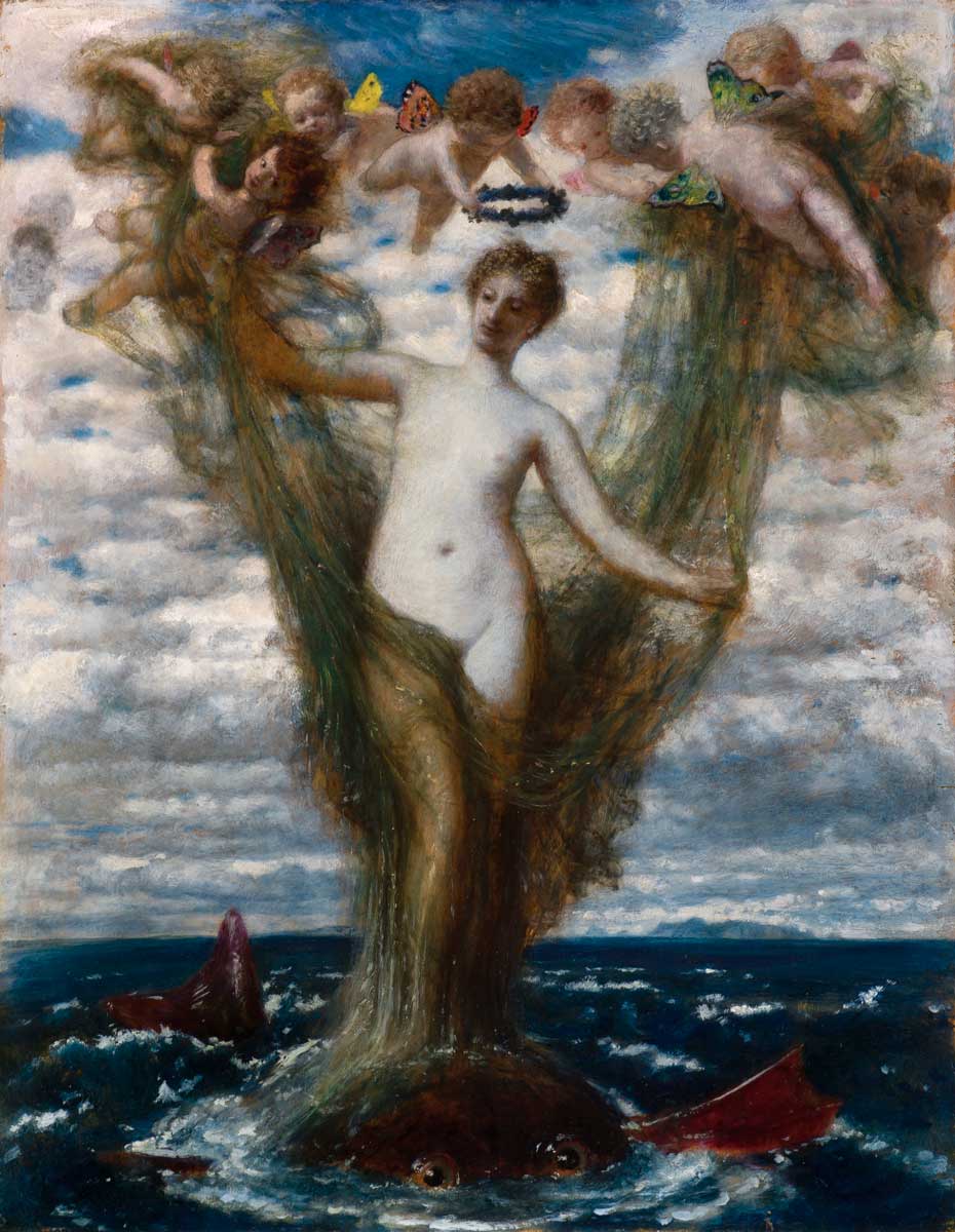 arnold bocklin birth of venus