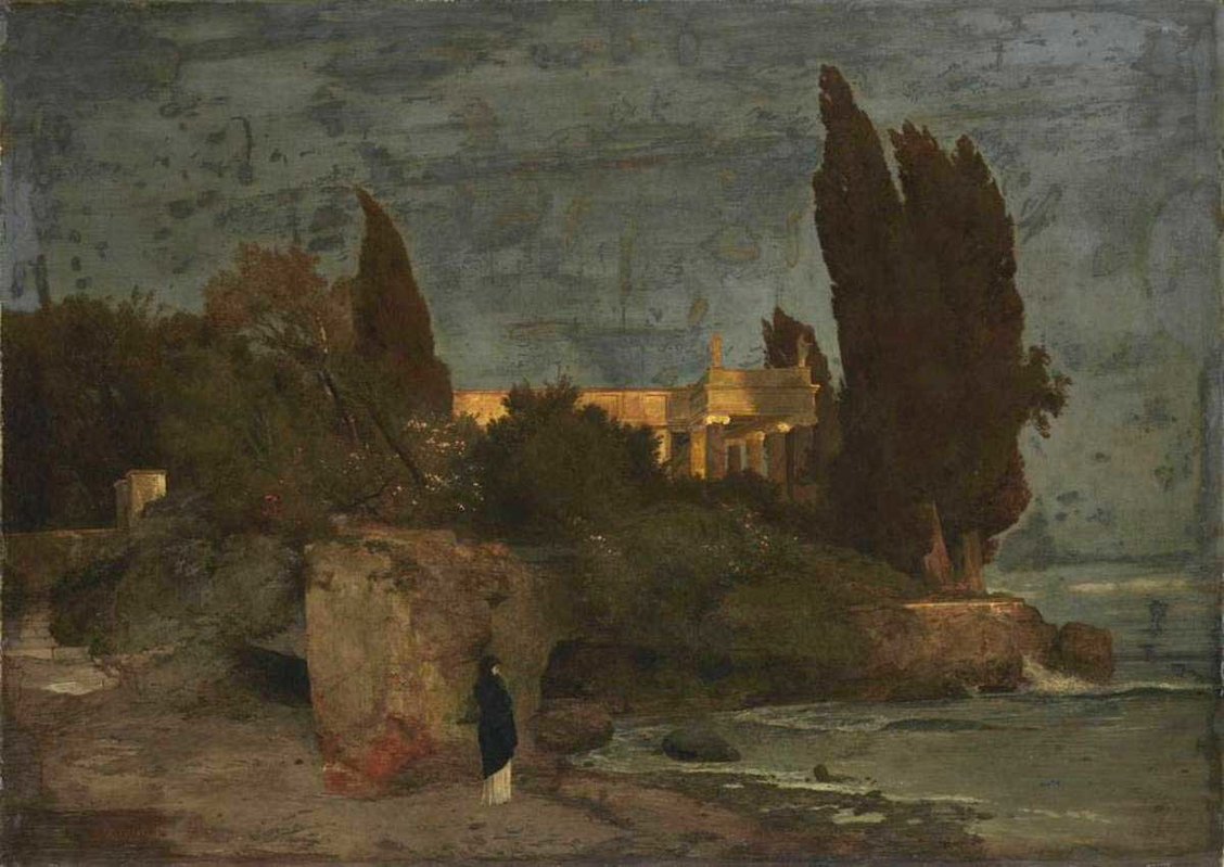 arnold bocklin villa by the sea