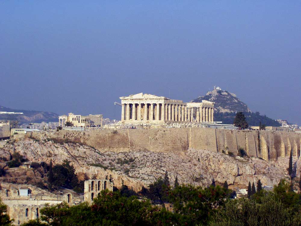 athenian acropolis photograph current