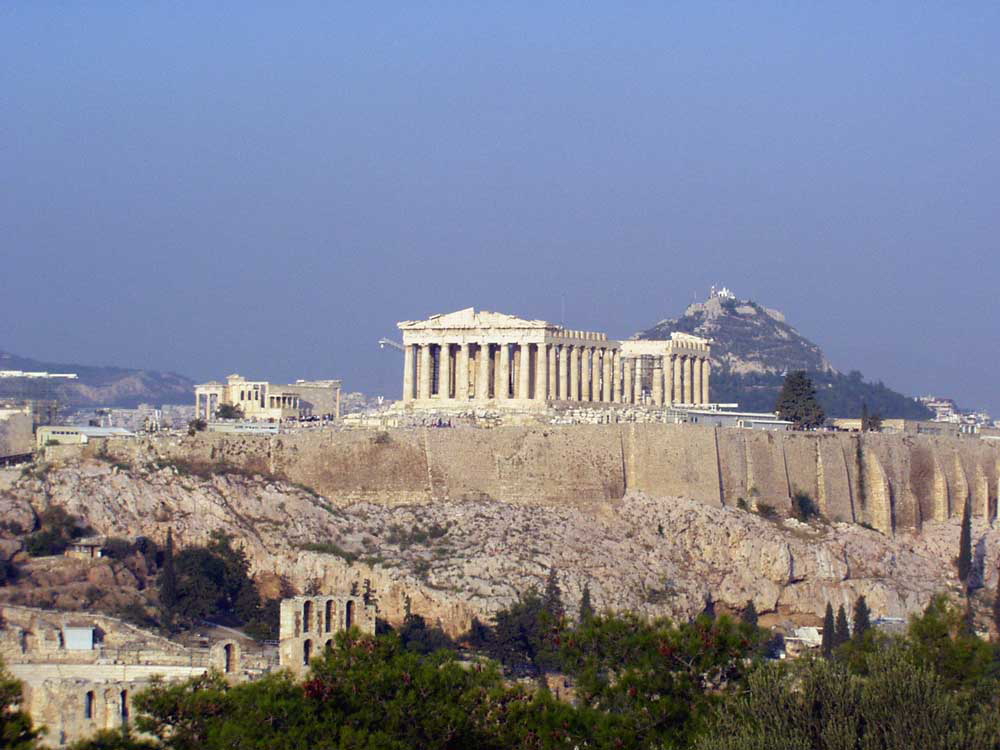 athenian acropolis photograph current