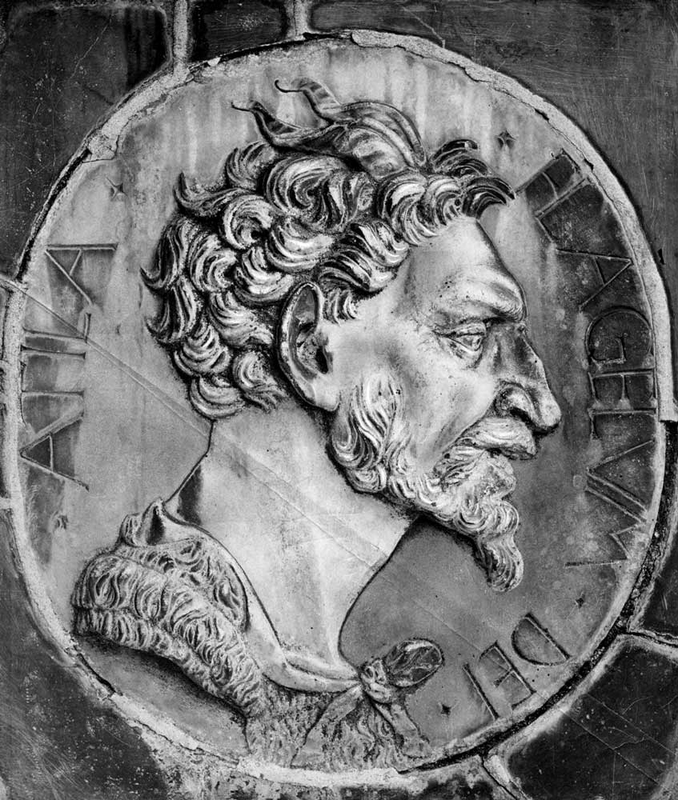 attila the hun 19th century portrait