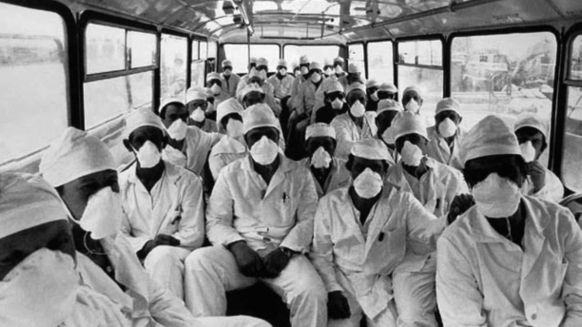 chernobyl power plant workers