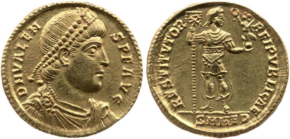 coin emperor valens