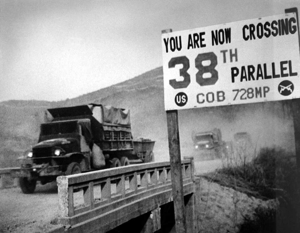 crossing 38 parallel