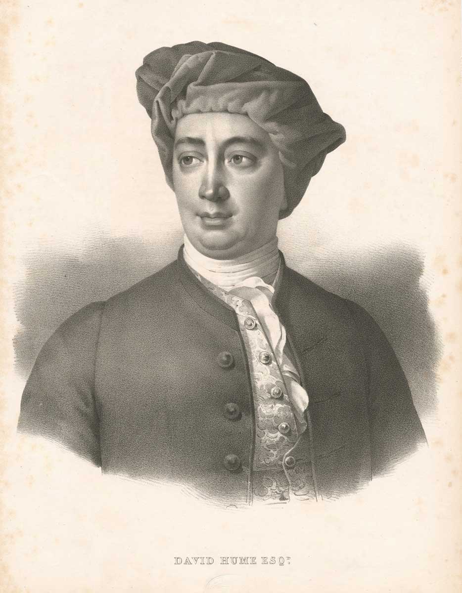 david hume lithograph