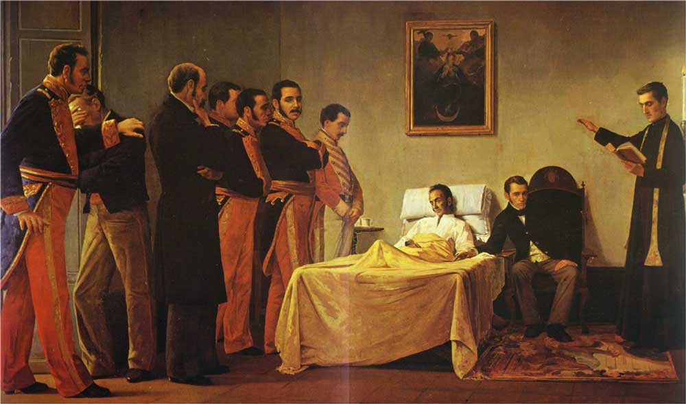 death simon bolivar