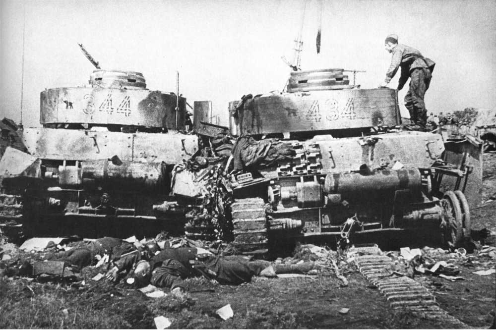 destroyed panzers bobruisk