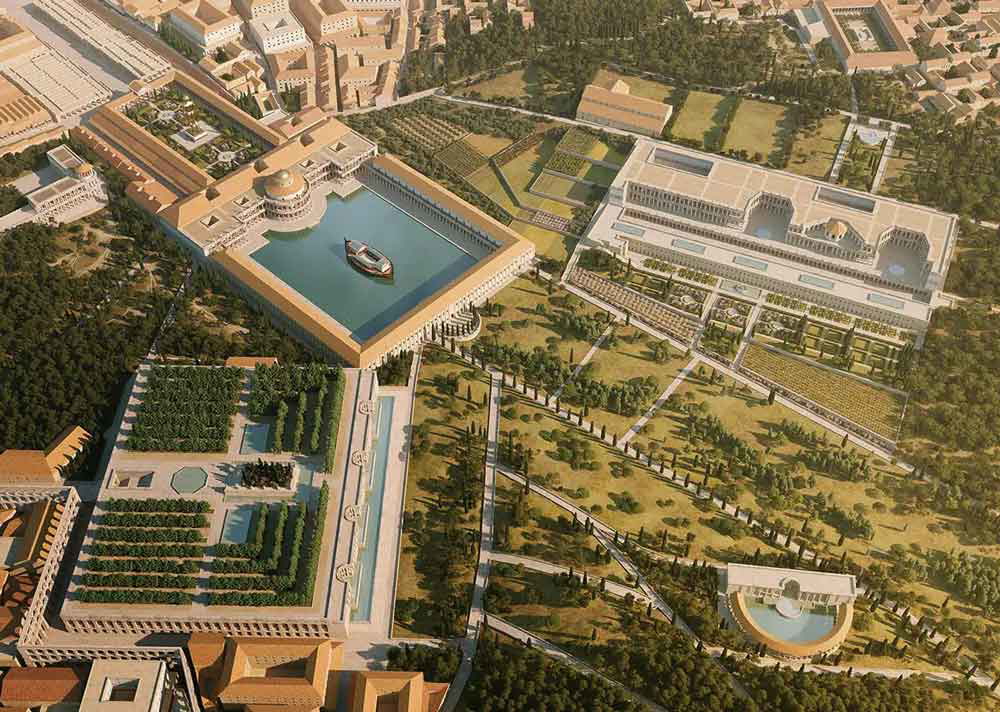 domus aurea reconstruction