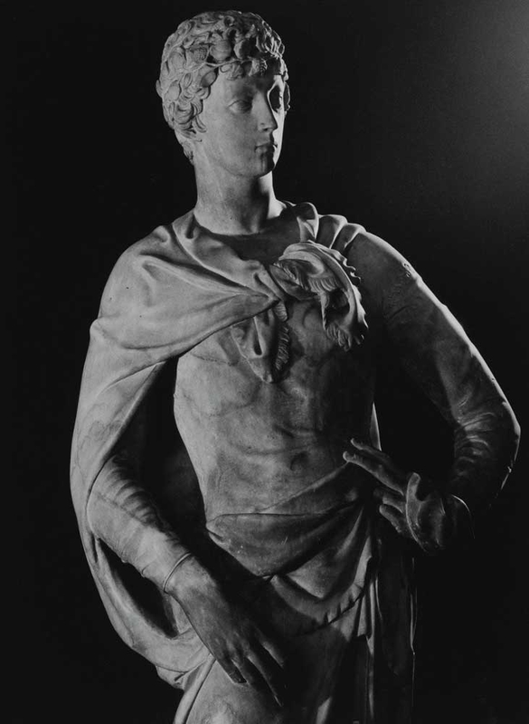 donatello david sculpture marble detail