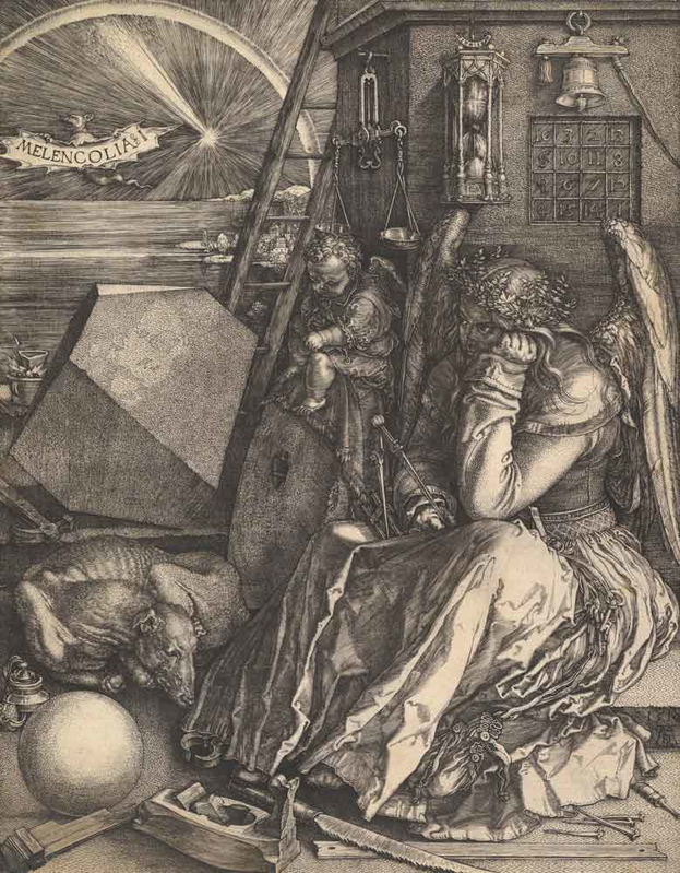 four humors durer melancolia i