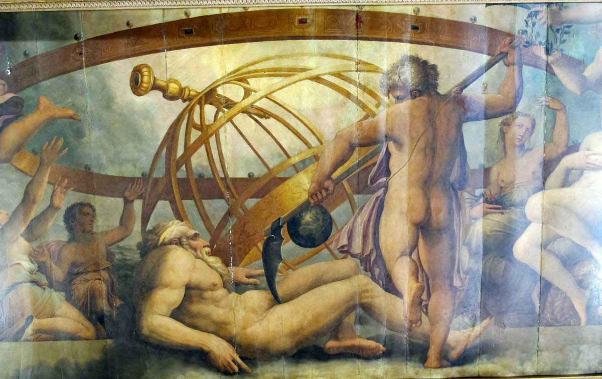 gherardi vasari mutilation of uranus by saturn