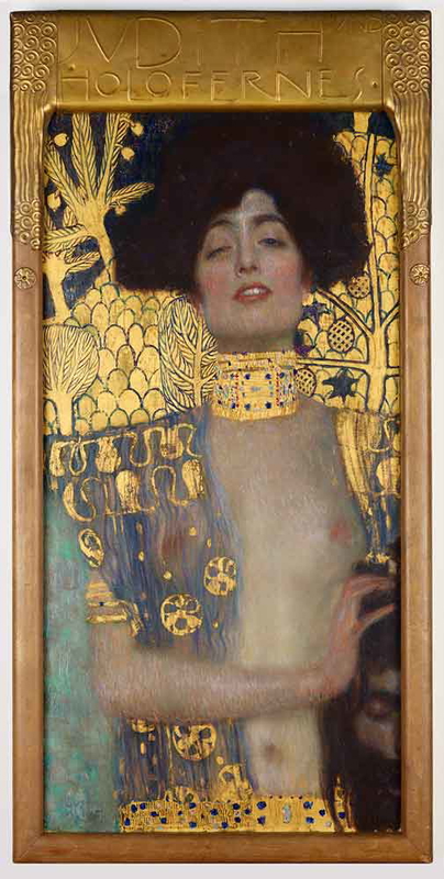 gustav klimt judith and holofernes painting