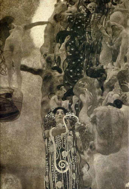 gustav klimt medicine university of vienna painting