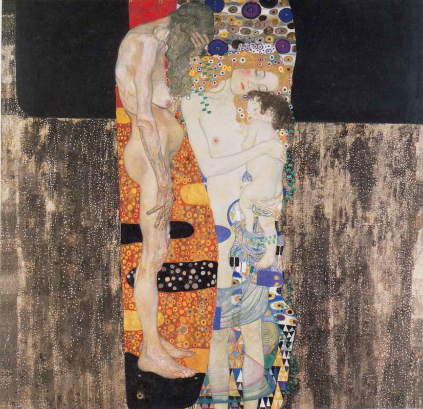 gustav klimt three ages of woman