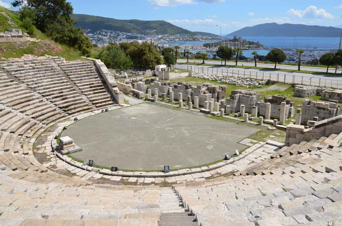halicarnassus theater photograph