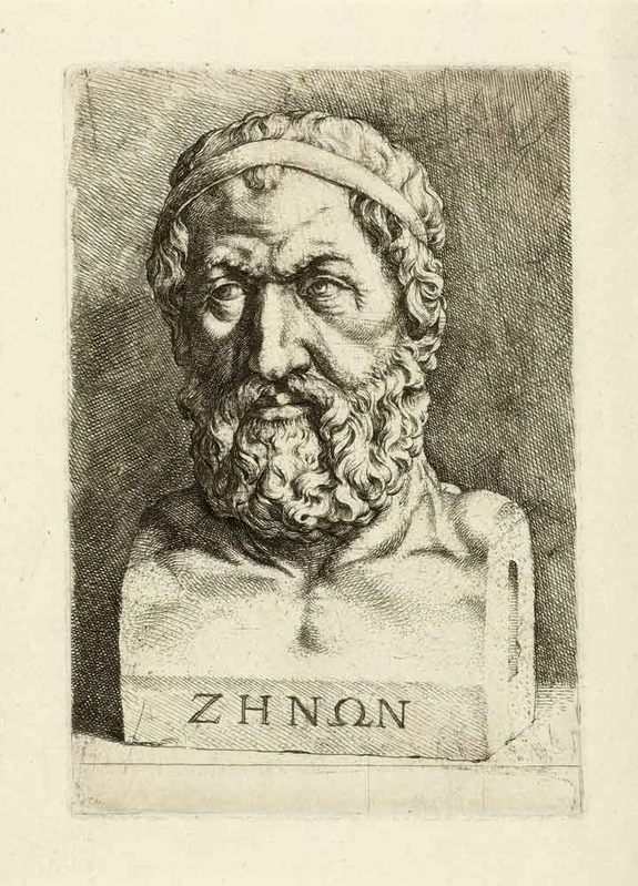 illustration bust zeno
