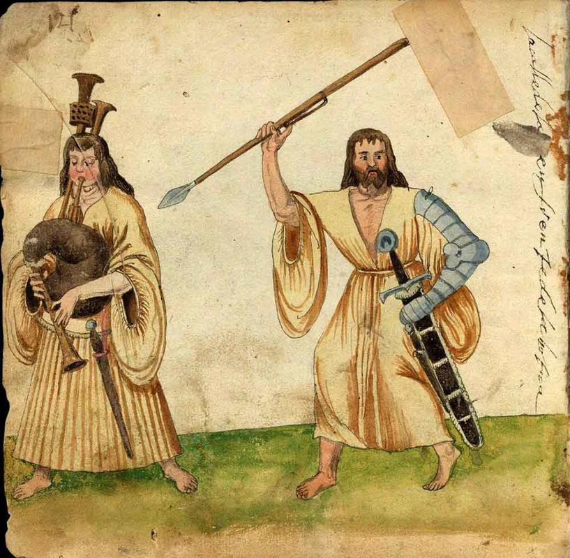 irish celtic warriors codice trajes