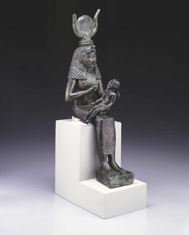 isis horus nursing nurturing mother egyptian goddess god