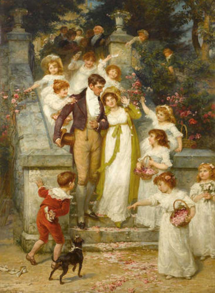 jane austen wedding scene