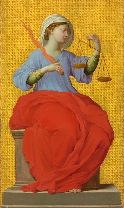 la justice painting