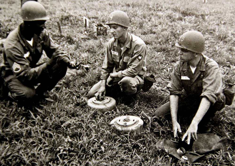 land mines dmz