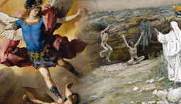 luca fall rebel angels tissot possessed painting