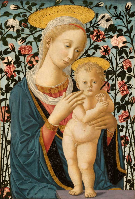 madonna and child painting