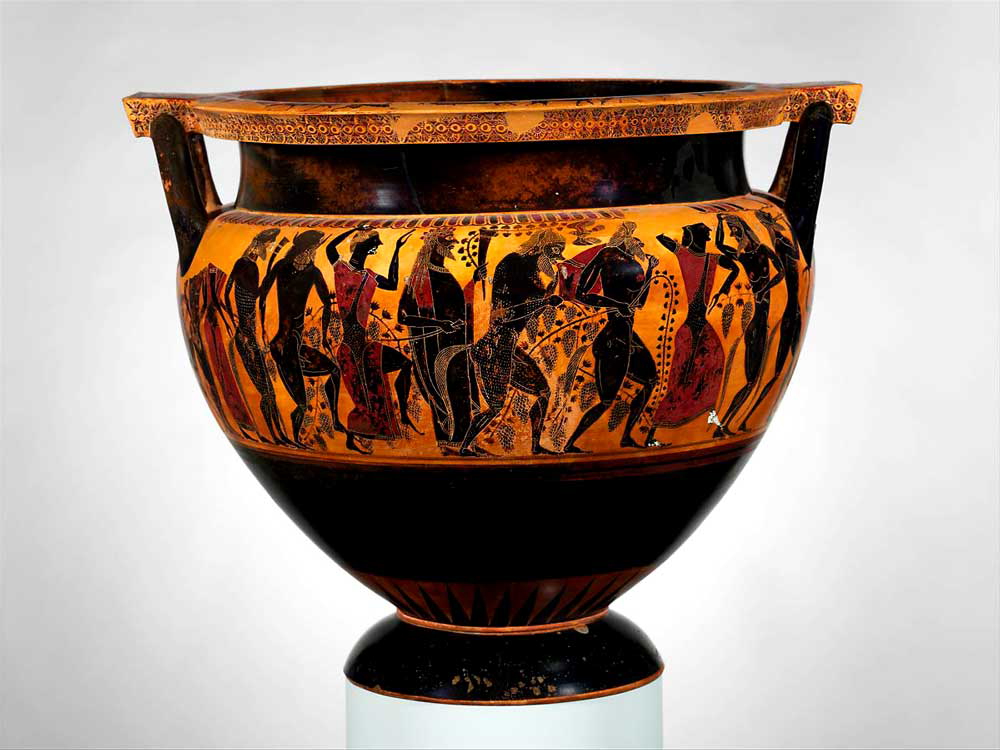 mixing krater history of wine