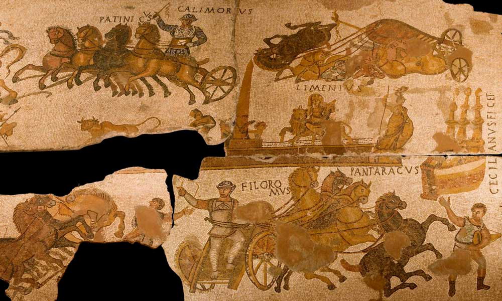mosaic circus maximus girona