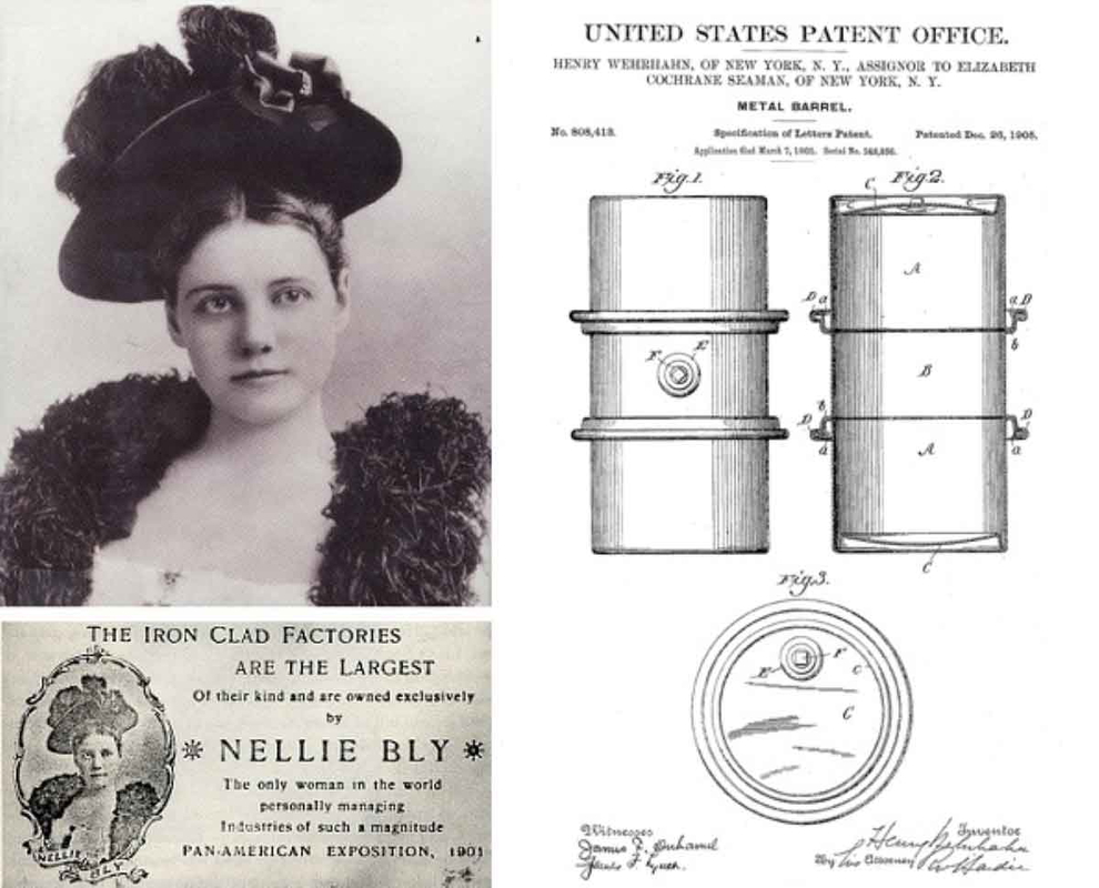 nellie bly ironclad manufacturing company patent