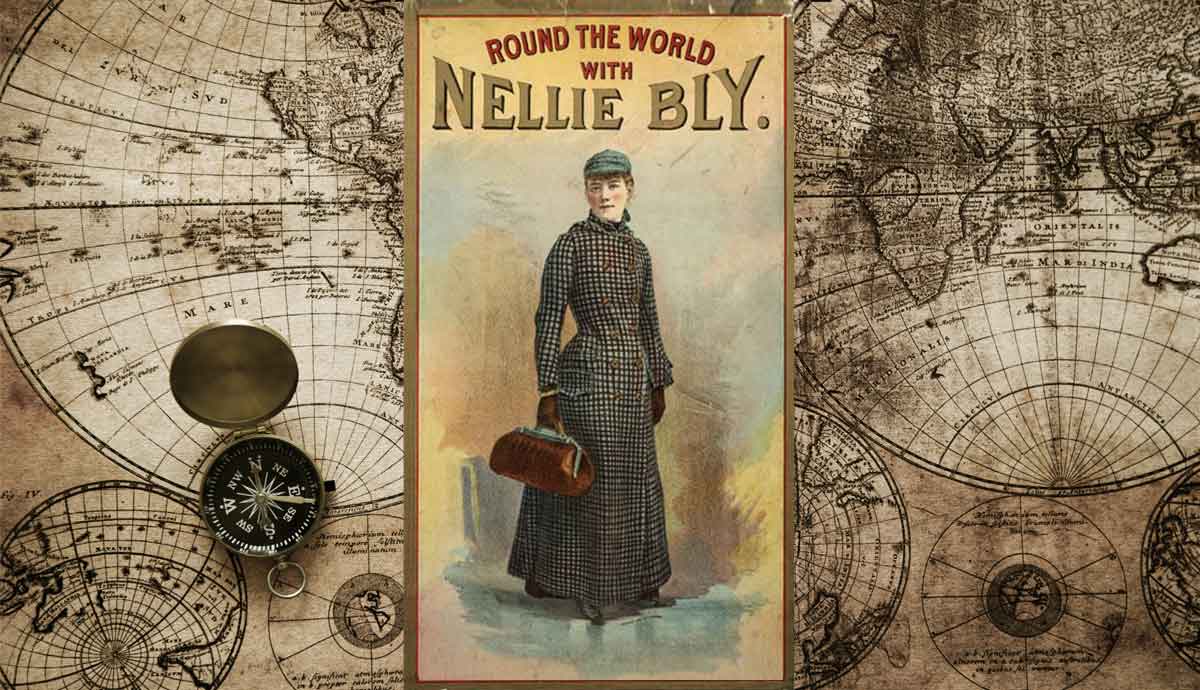 nellie bly journalist round the world travel 72 days